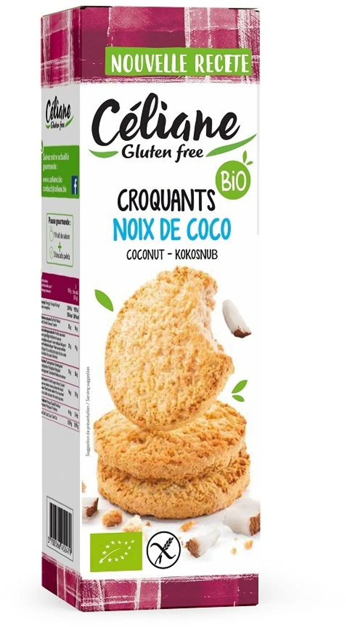 Celiane Sables Noix Coco Bio150g
