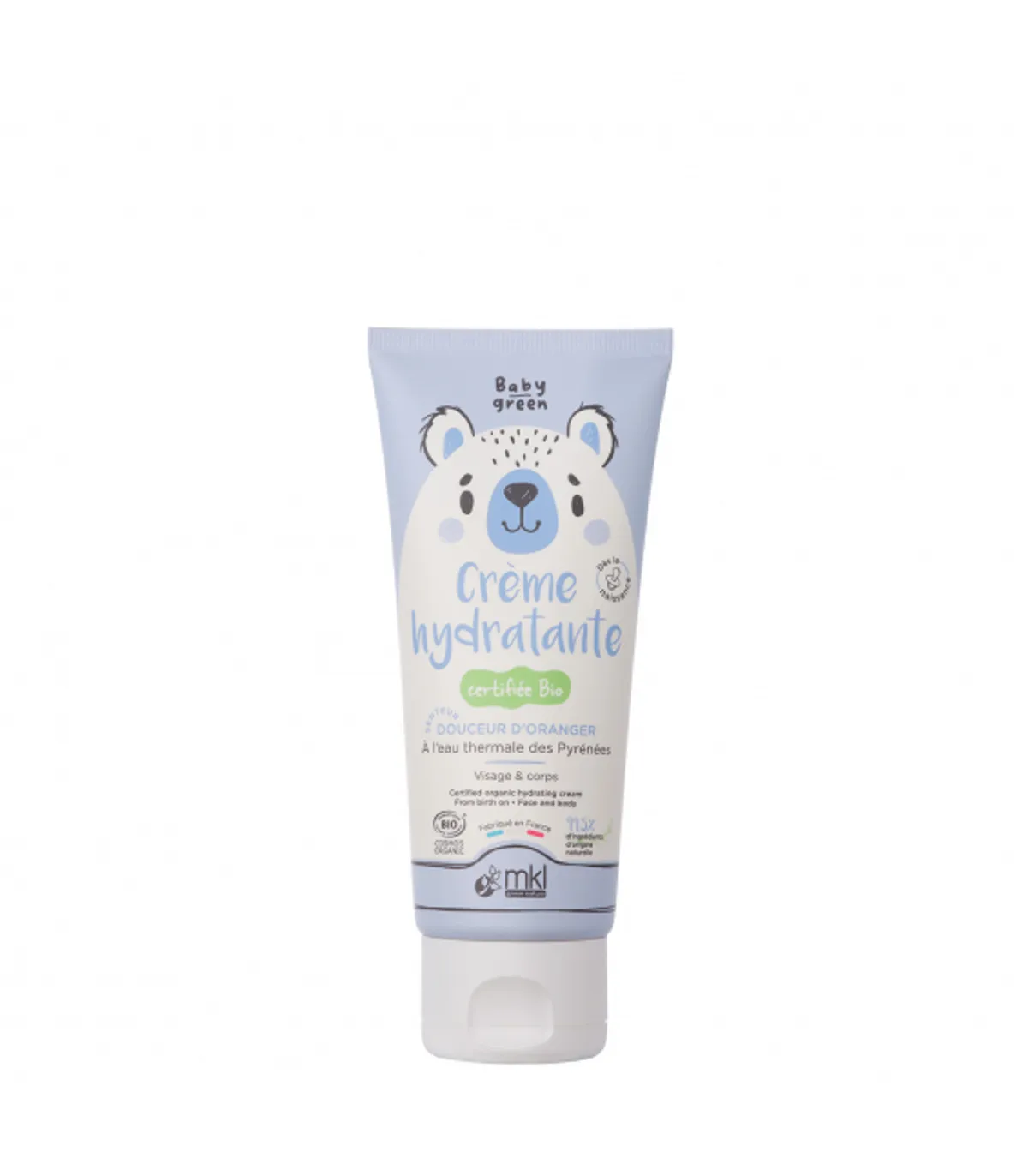 Mkl Green Baby Crème Hydratante Bio 100ml