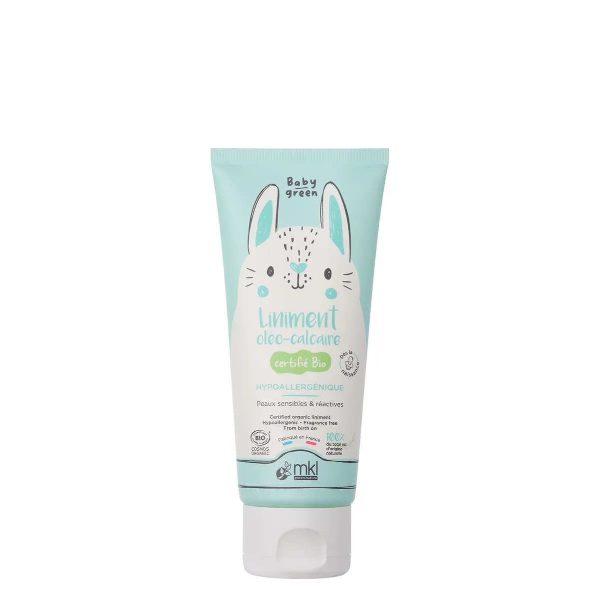 Mkl Baby Green Biologische olie- en kalkhoudende zalf 100 ml