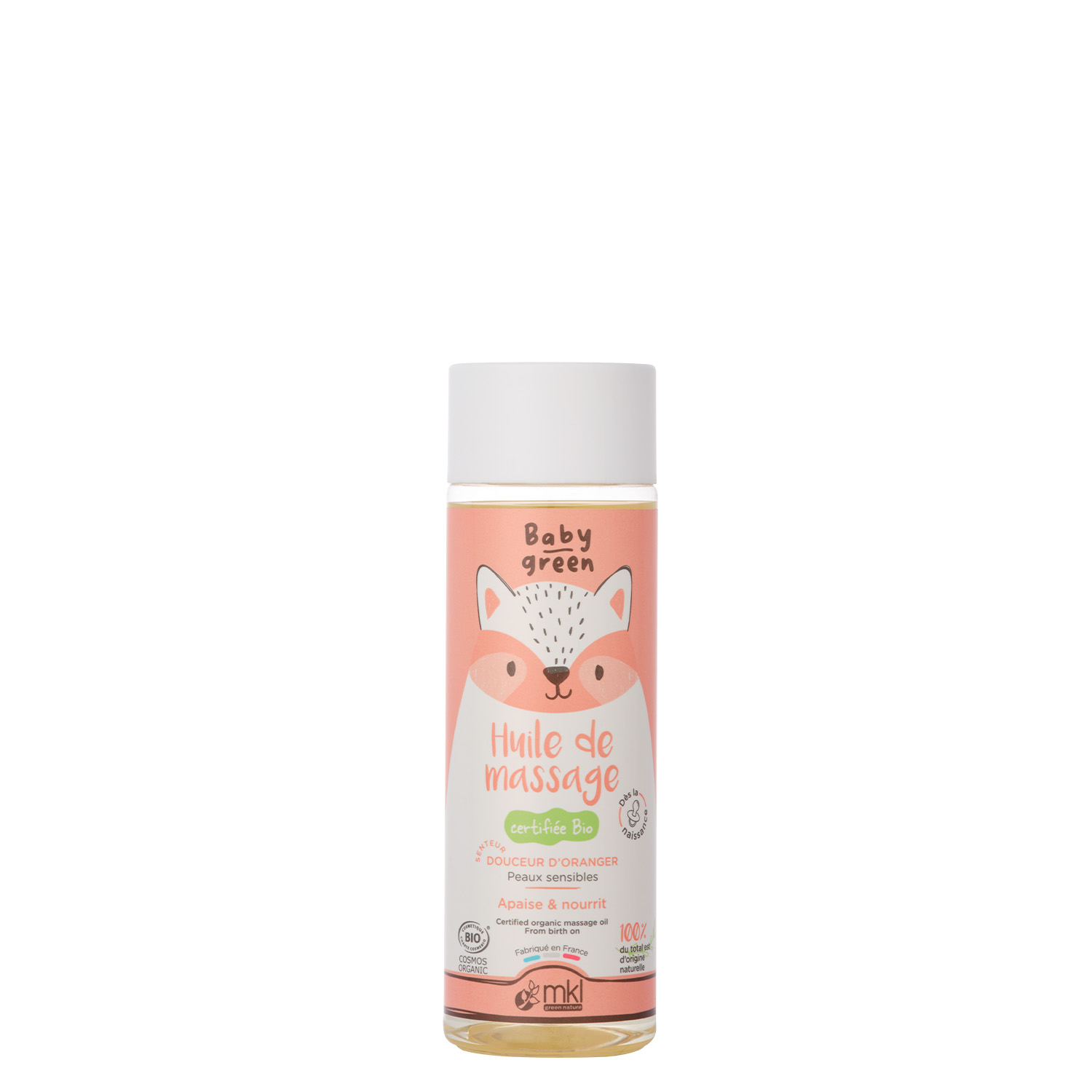 Mkl Baby Green Biologische Massageolie 100 ml - MKL