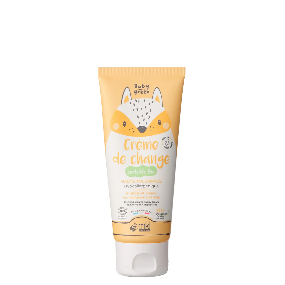 Mkl Baby Green Crème de Change Bio 75ml