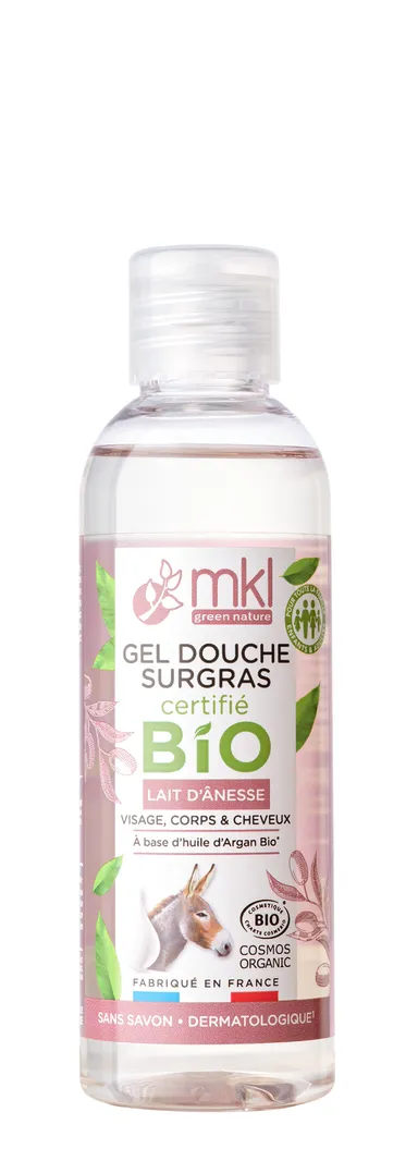 MKL Gel Douche Surgras Bio Lait d'Ânesse 100ml