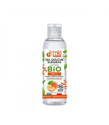 MKL Overvette Douchegel Bio Abrikoos 100 ml