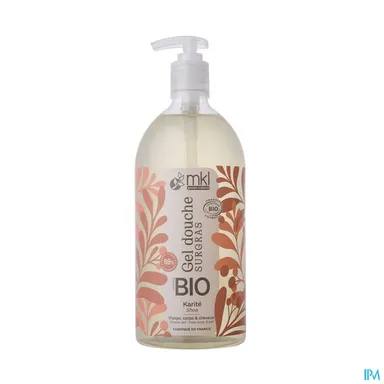 MKL Gel Douche Surgras Bio Karité 1L
