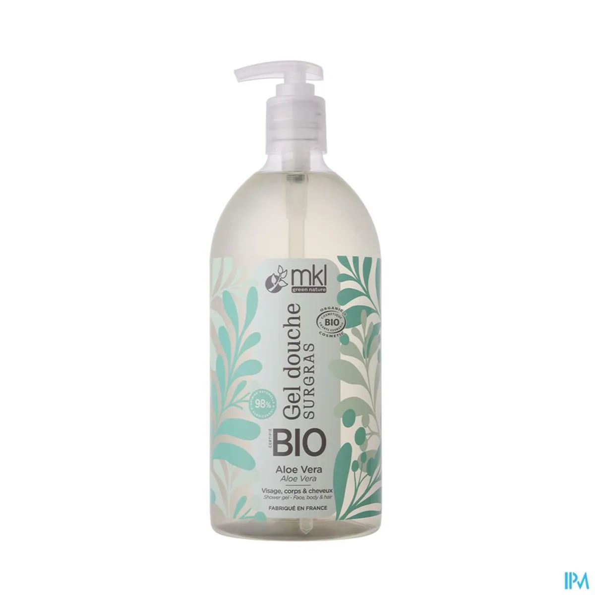 MKL Gel Douche Surgras Bio Aloe Vera 1L