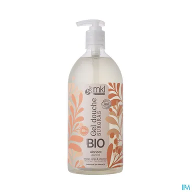 MKL Gel Douche Surgras Bio Abricot 1L