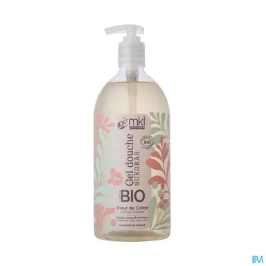 MKL Overvette Douchegel Bio Katoenbloesem 1 l