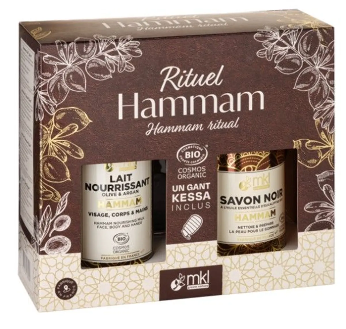 MKL Coffret Rituel Hammam 3 Produits