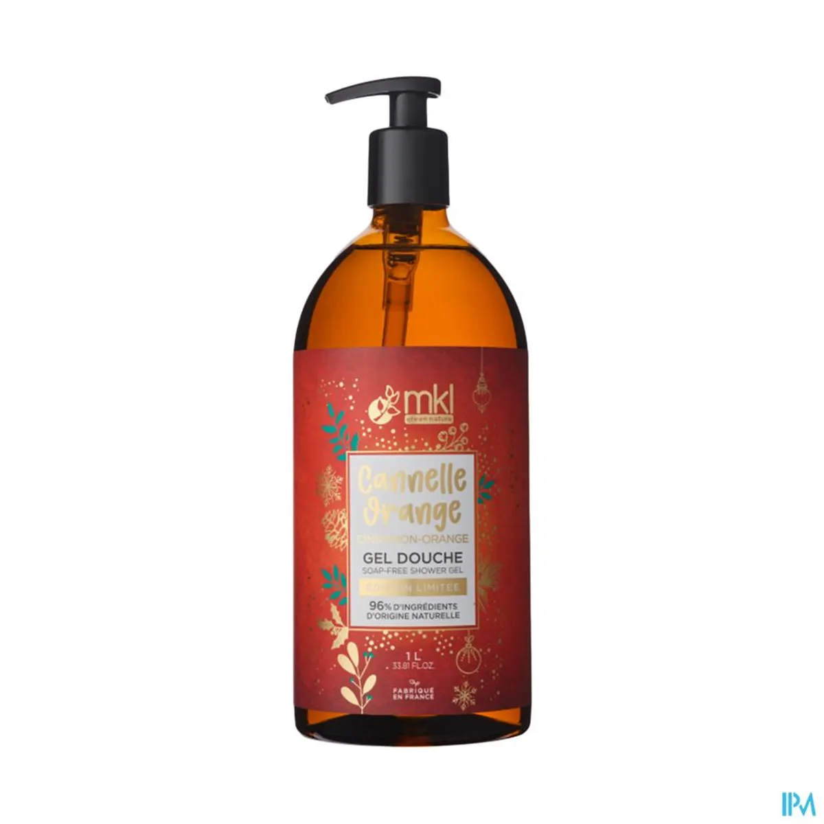 MKL Gel Douche Cannelle Orange 1L