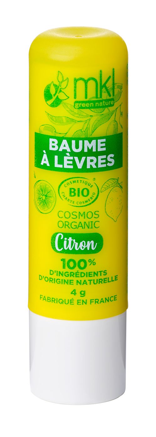 MKL Biologische Lippenbalsem Citroen 4 g - MKL