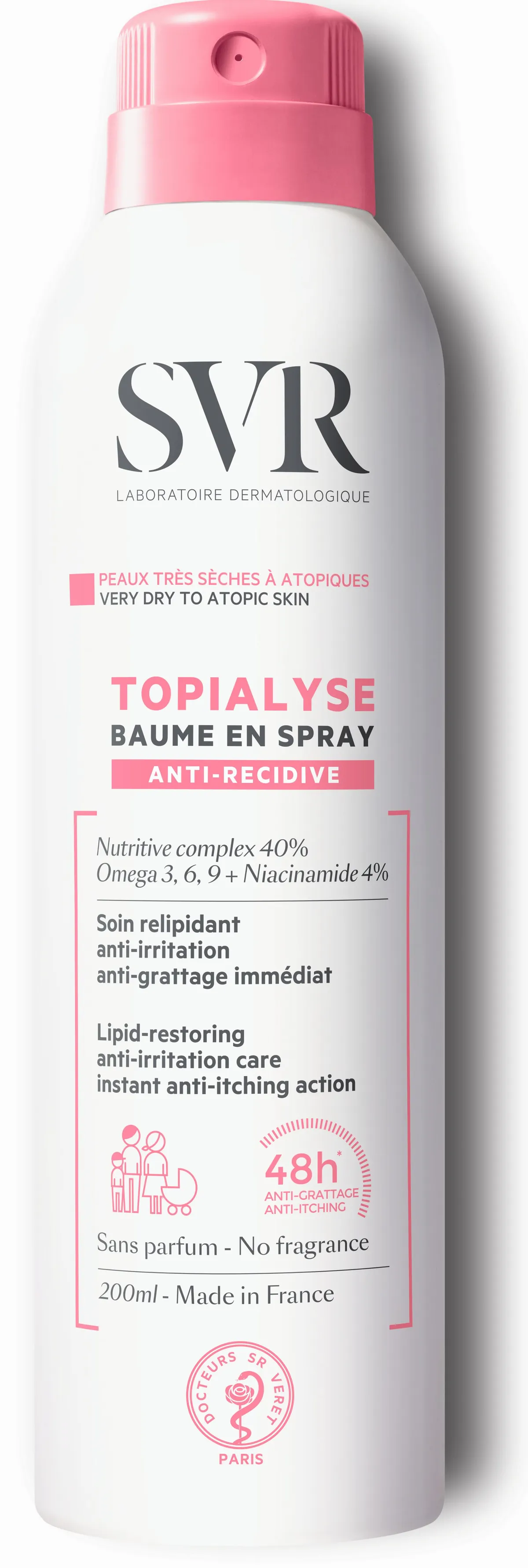 SVR Topialyse Baume en Spray 200ml