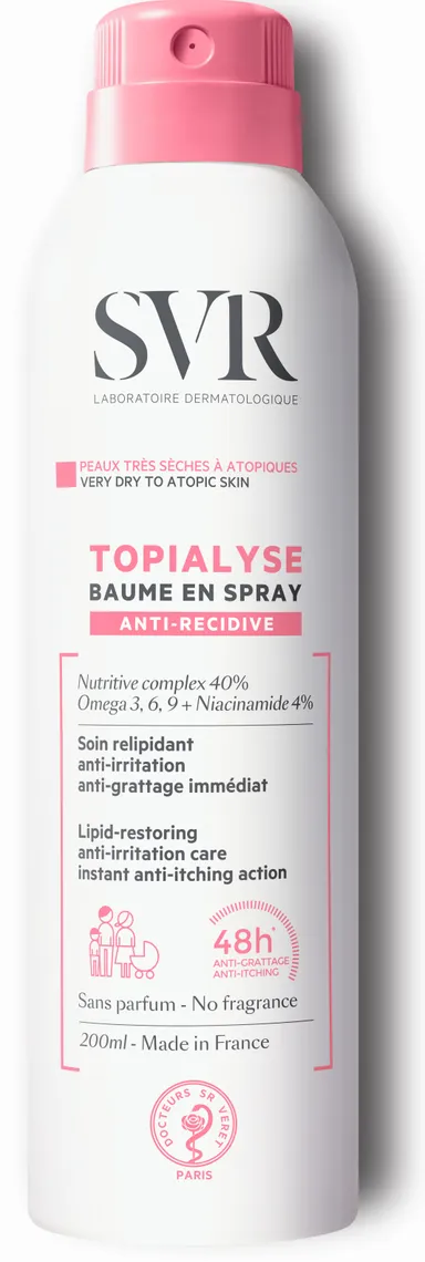 SVR Topialyse Baume en Spray 200ml