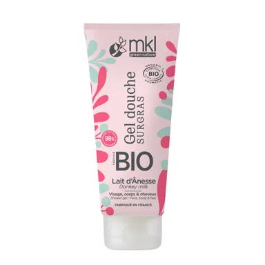 MKL Gel Douche Surgras Bio Lait d'Ânesse 200ml