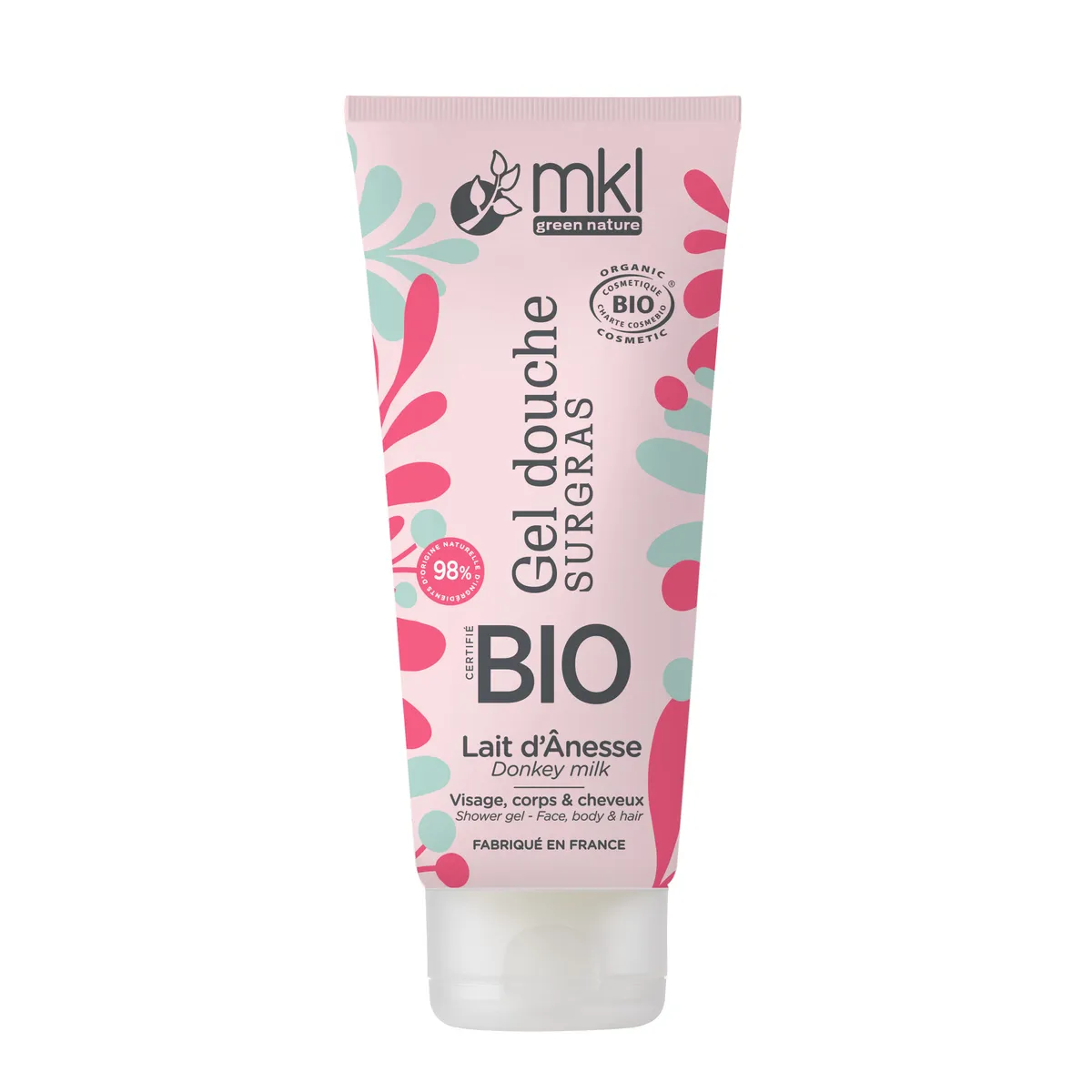 MKL Overvette Douchegel Bio Ezelinnenmelk 200 ml