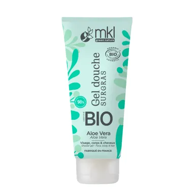 MKL Overvette Douchegel Bio Aloë Vera 200 ml