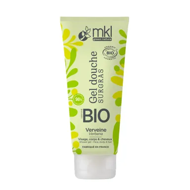 MKL Overvette Douchegel Bio Verbena 200 ml