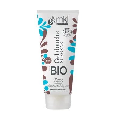 MKL Overvette Douchegel Bio Kokos 200 ml