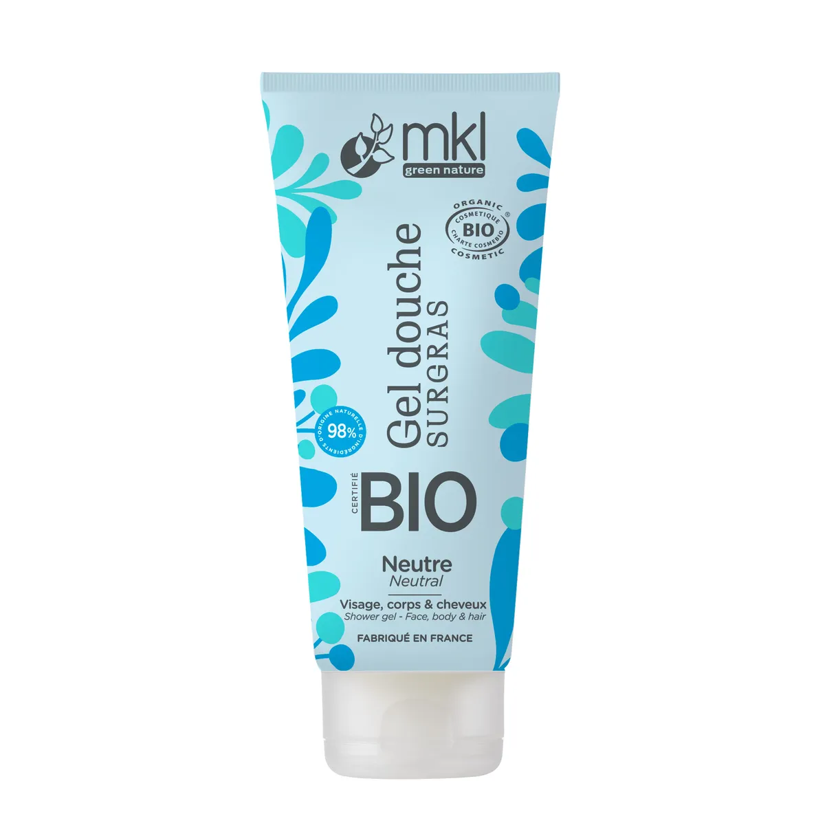 MKL Overvette Douchegel Bio Neutraal 0% 200 ml