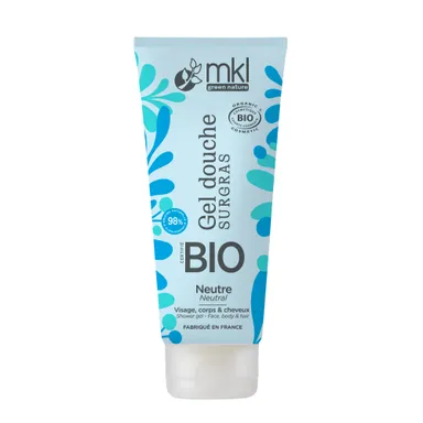 MKL Overvette Douchegel Bio Neutraal 0% 200 ml