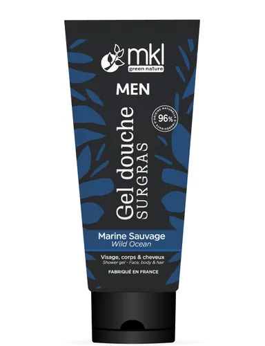 MKL Overvette Douchegel Bio Men Wild Ocean 200 ml