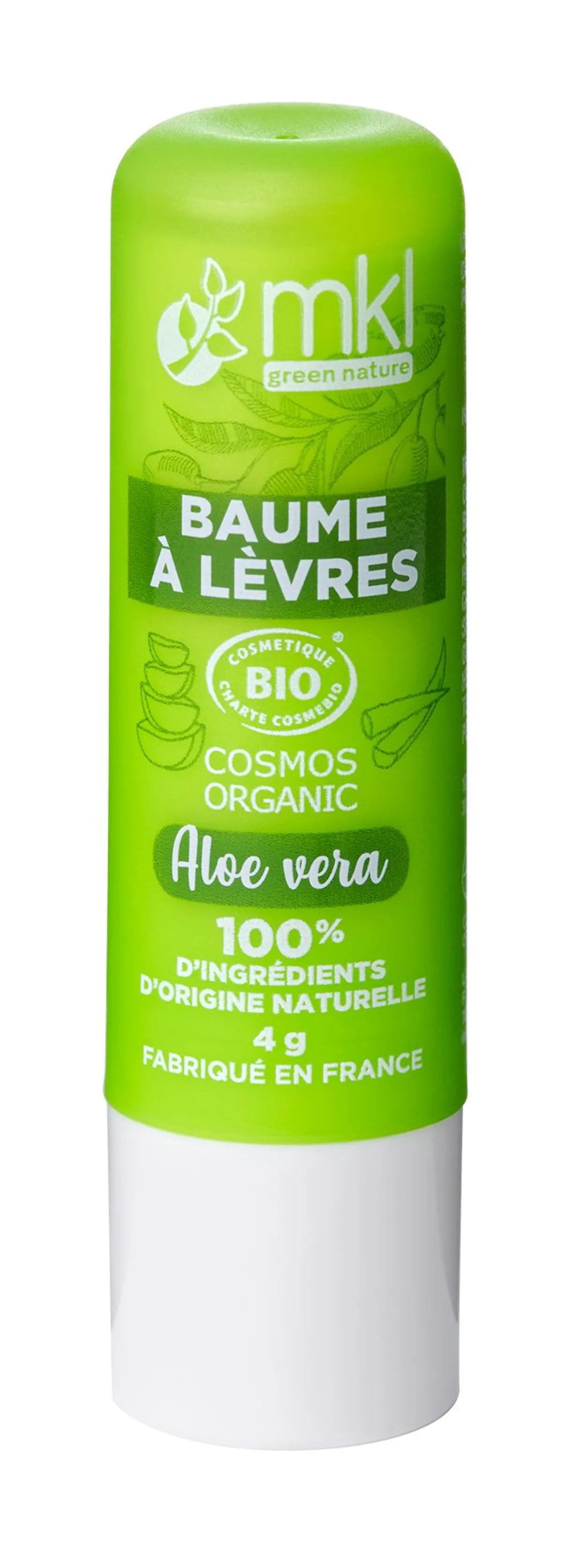 MKL Biologische Lippenbalsem Aloë Vera 4 g