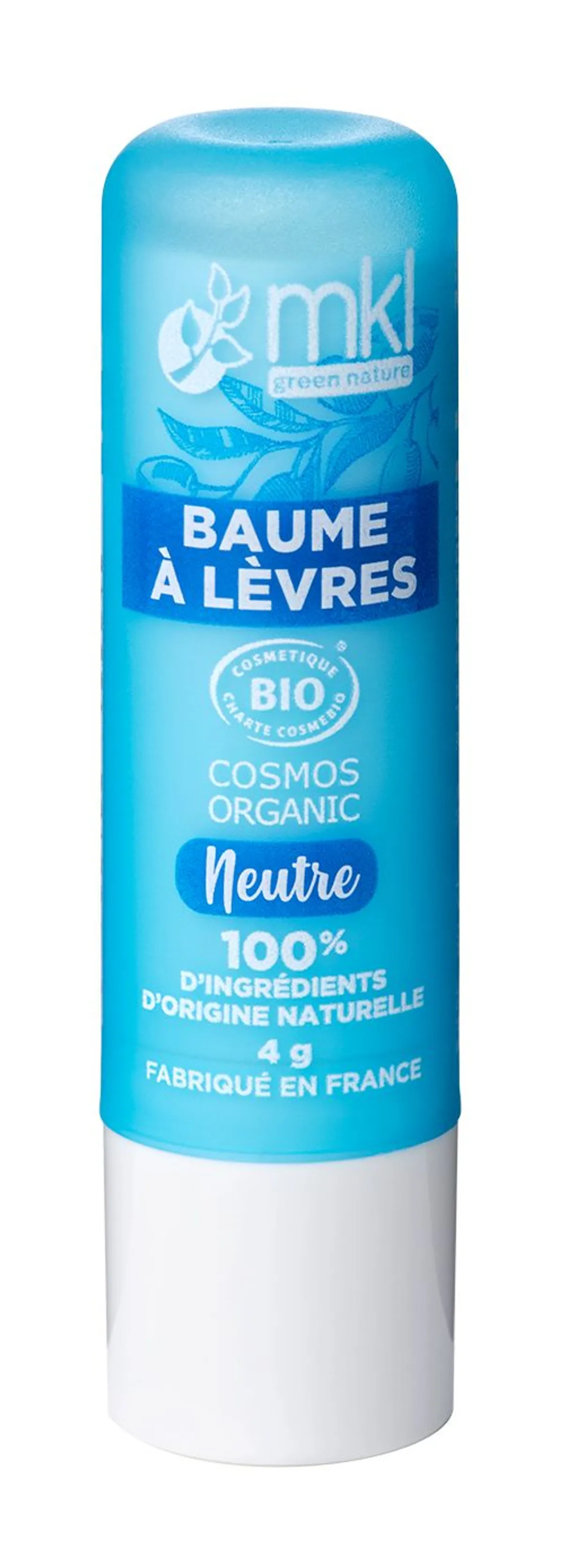 MKL Baume Lèvres Bio Neutre 4g