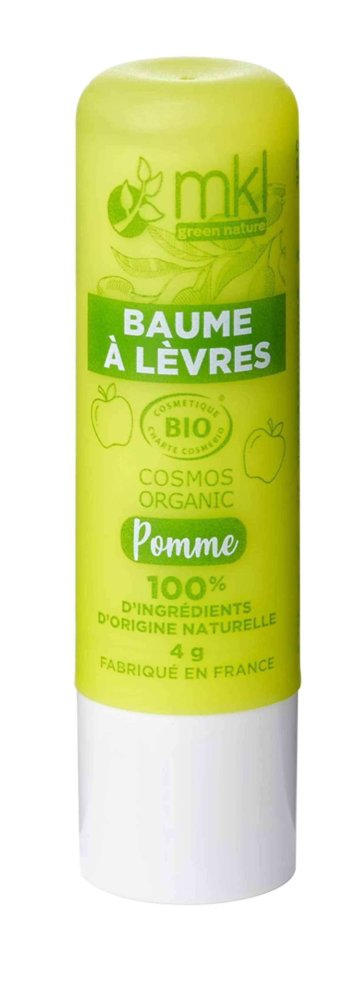 MKL Baume Lèvres Bio Pomme 4g