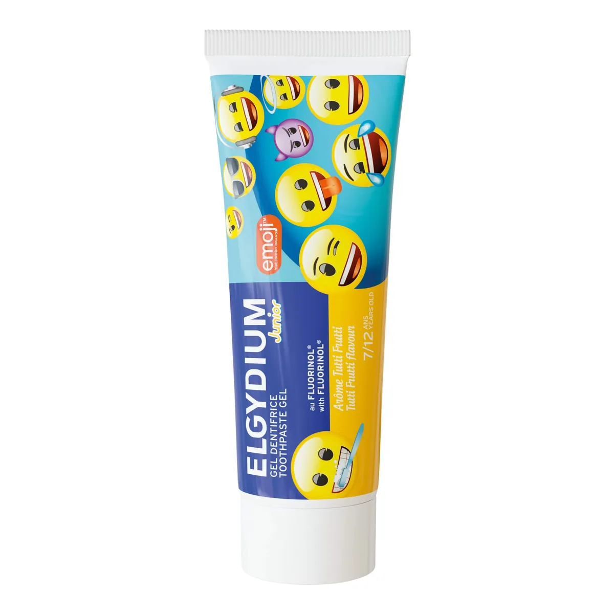 Elgydium Junior Emoji Tutti Frutti 50 ml 1+1 Gratis