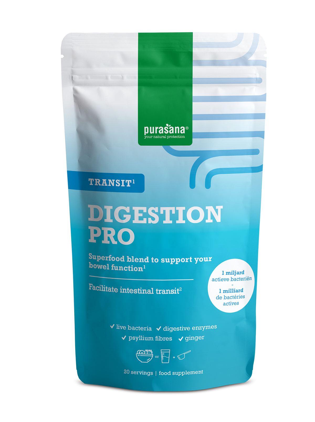 Purasana Vertering Pro Transit 140 g - Purasana