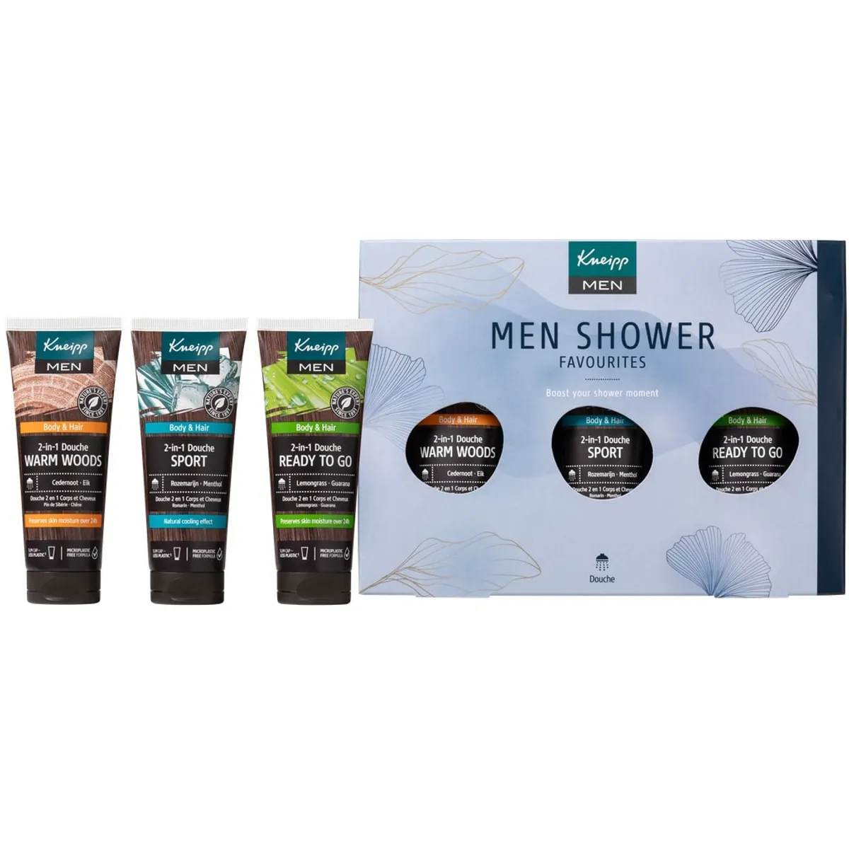 Kneipp Set Men Shower Favourites 3 Producten