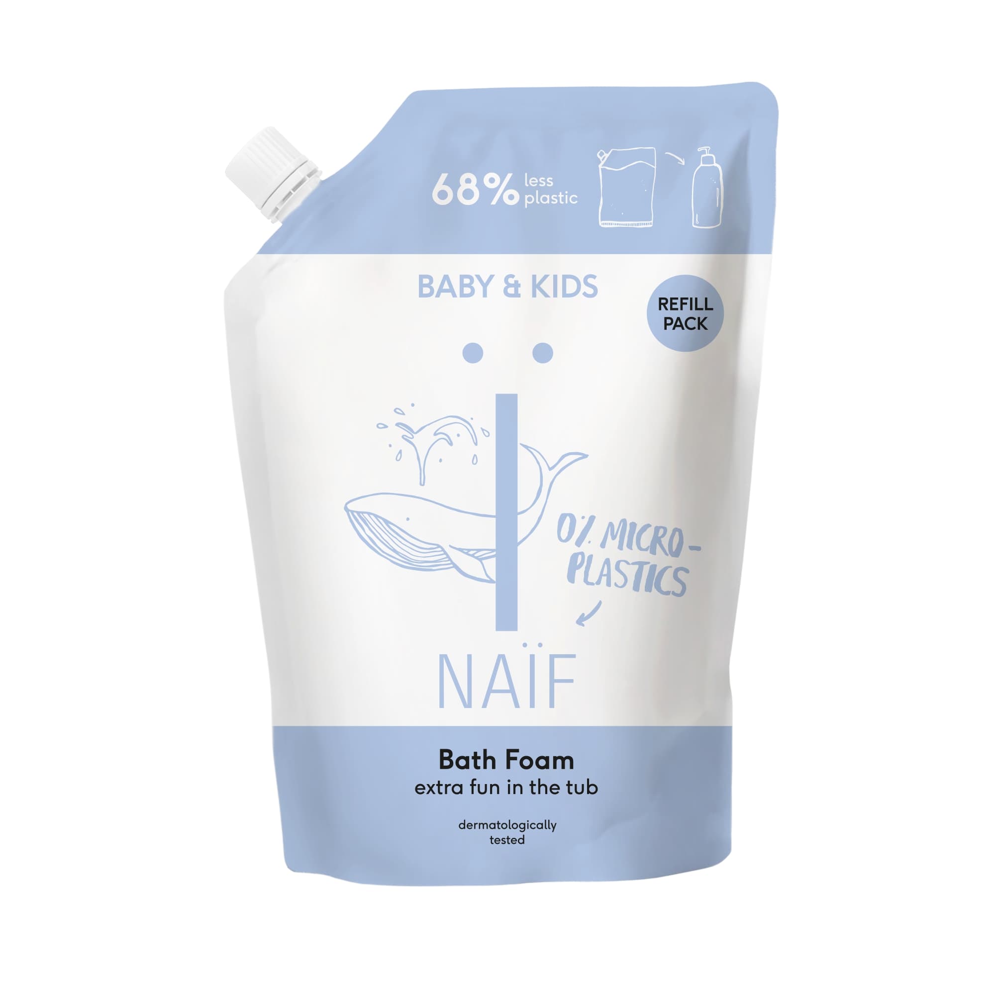 Naïf Baby&Kids Badschuim Navulling 500 ml - Naif