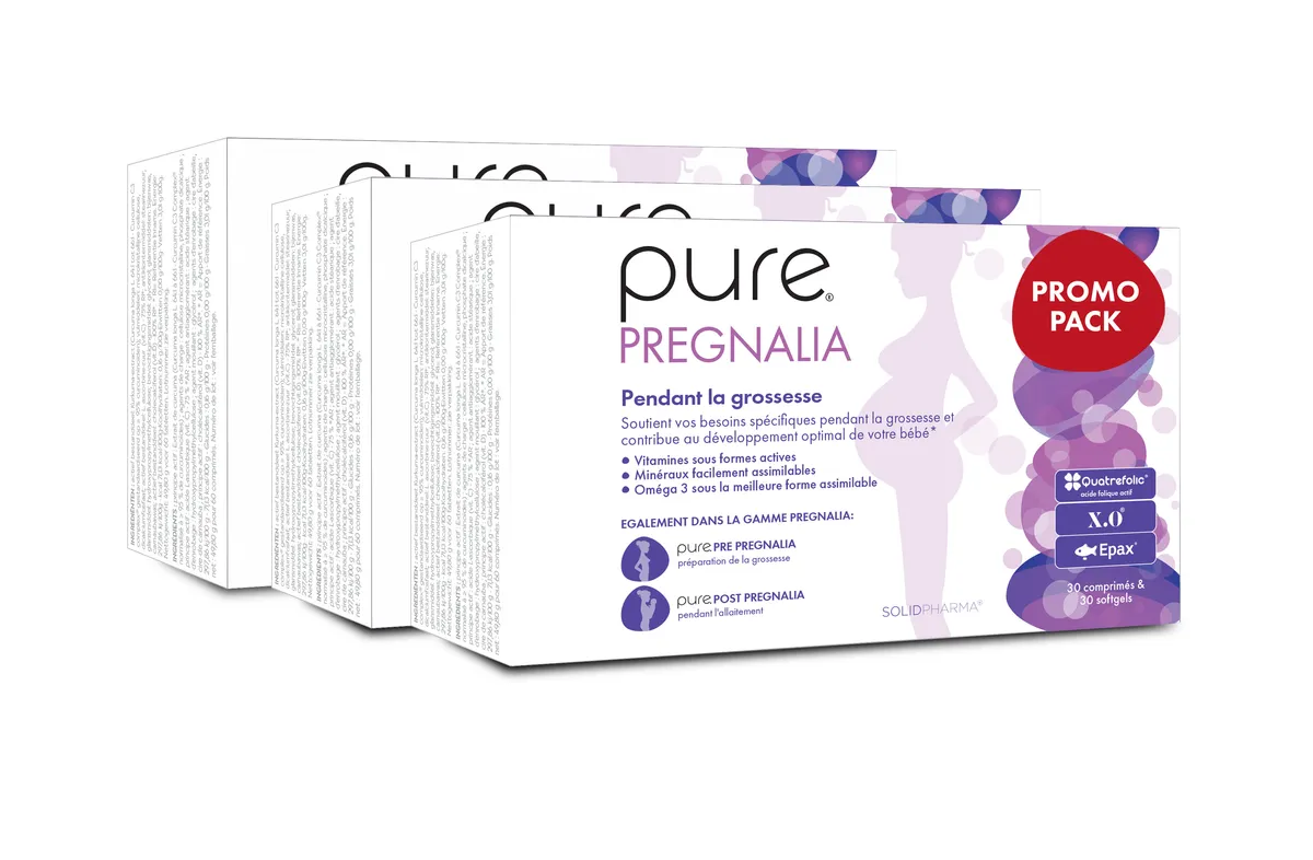 Pure Pregnalia Promopack 2x30 Comprimés + 30 Gélules