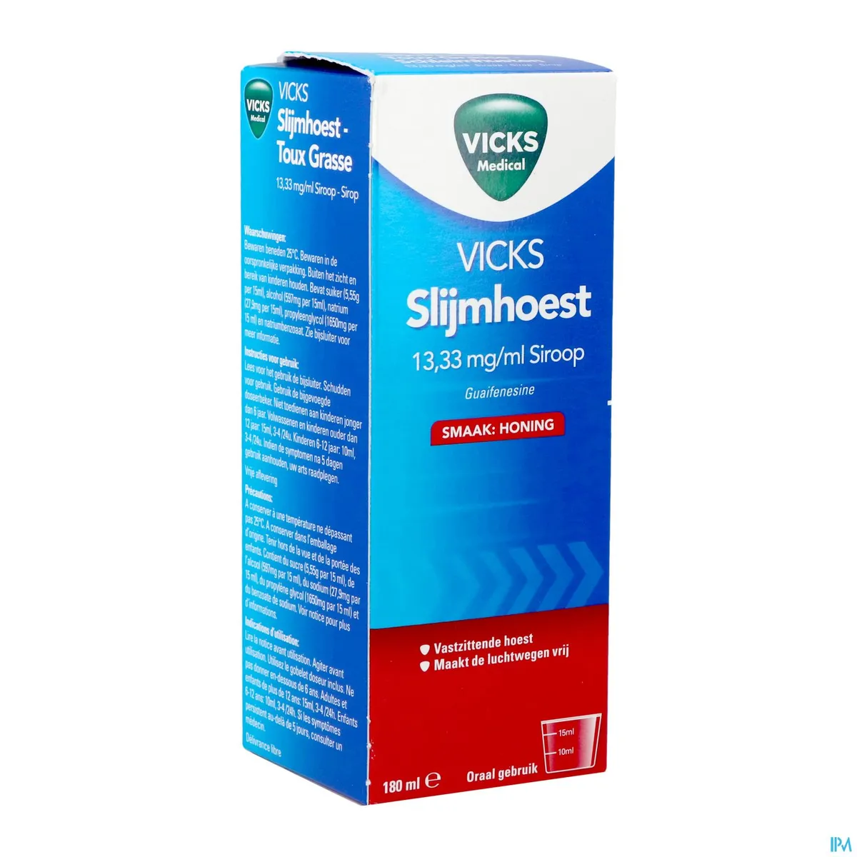 Vicks Sirop Toux Grasse 180ml