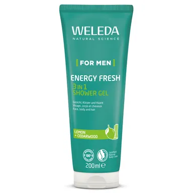 Weleda For Men Energy Fresh 3in1 Douchegel 200ml