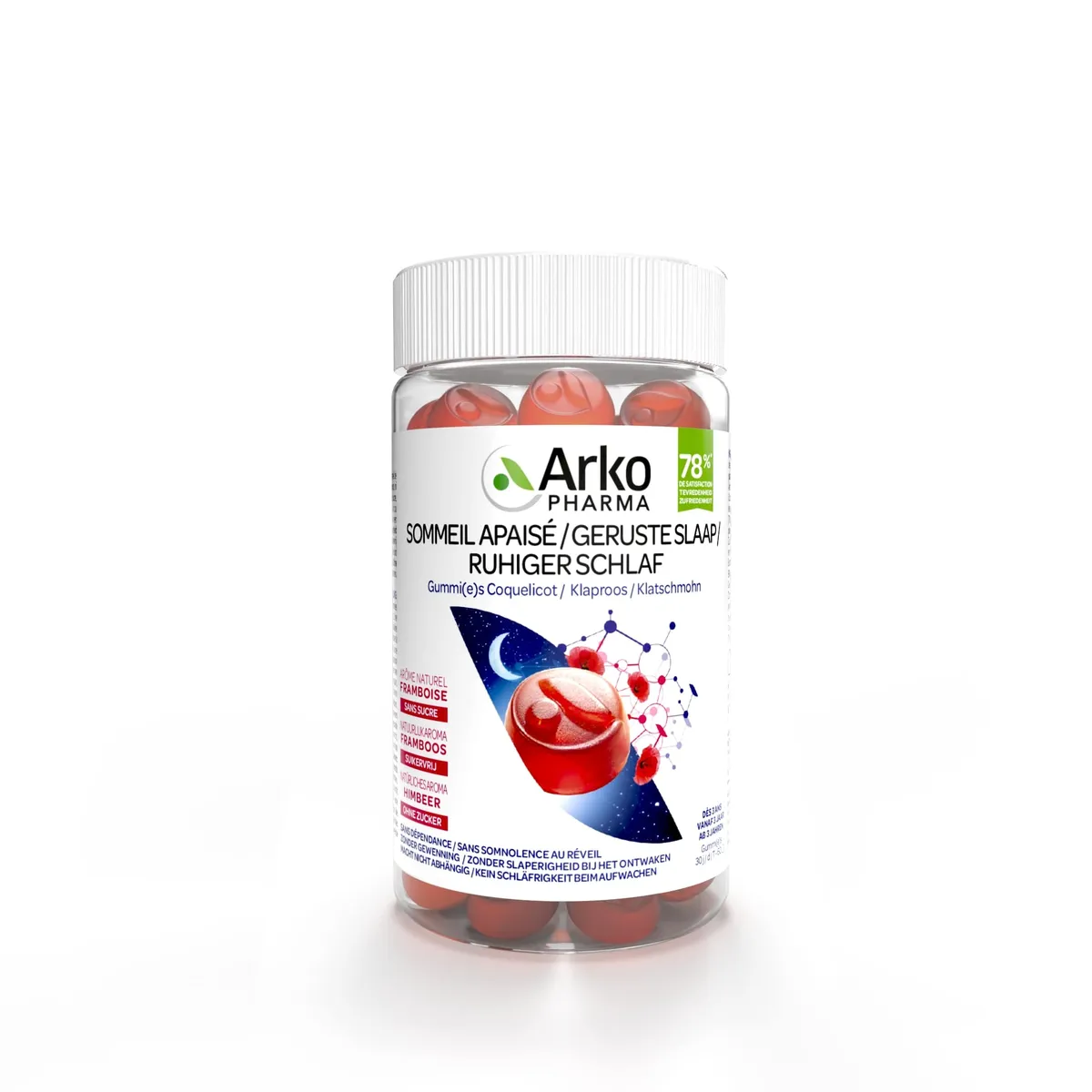 Arkopharma Gummies Coquelicot 60 Gummies