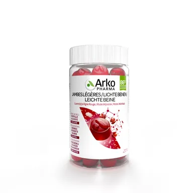 Arkopharma Gummies Phyto Vigne Rouge Jambes Légères 60 Gummies