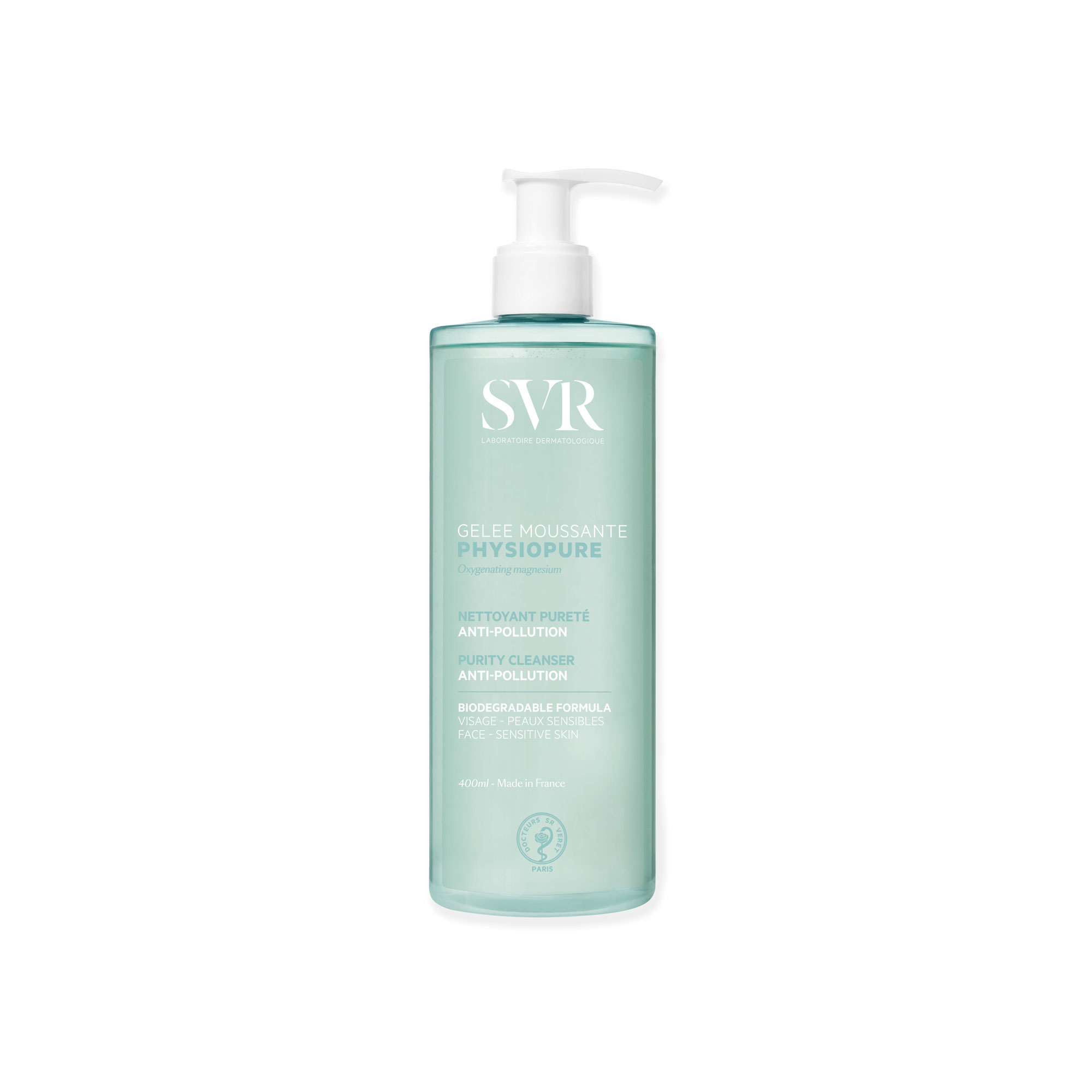 SVR Physiopure Schuimende Reinigingsgel 400 ml - SVR