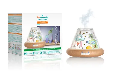 Puressentiel Diffuseur Humidificateur Ultrasonique ELIO