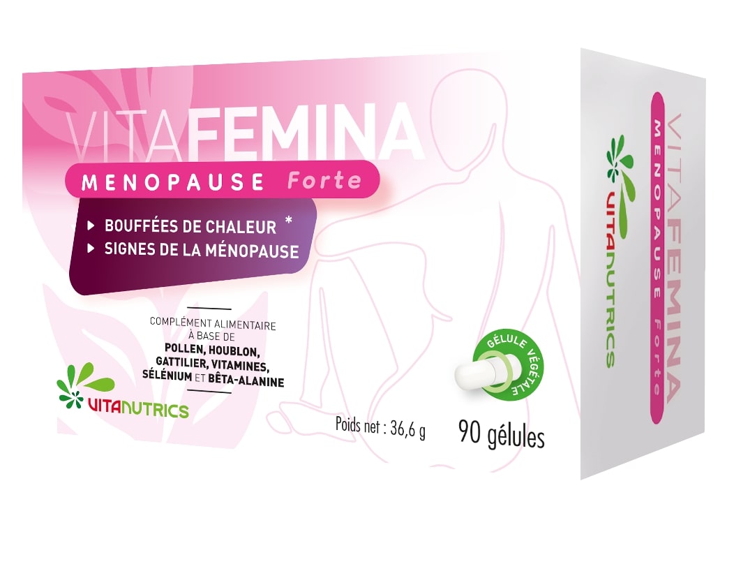 Vitafemina Menopauze Forte 90 Capsules - Vitanutrics
