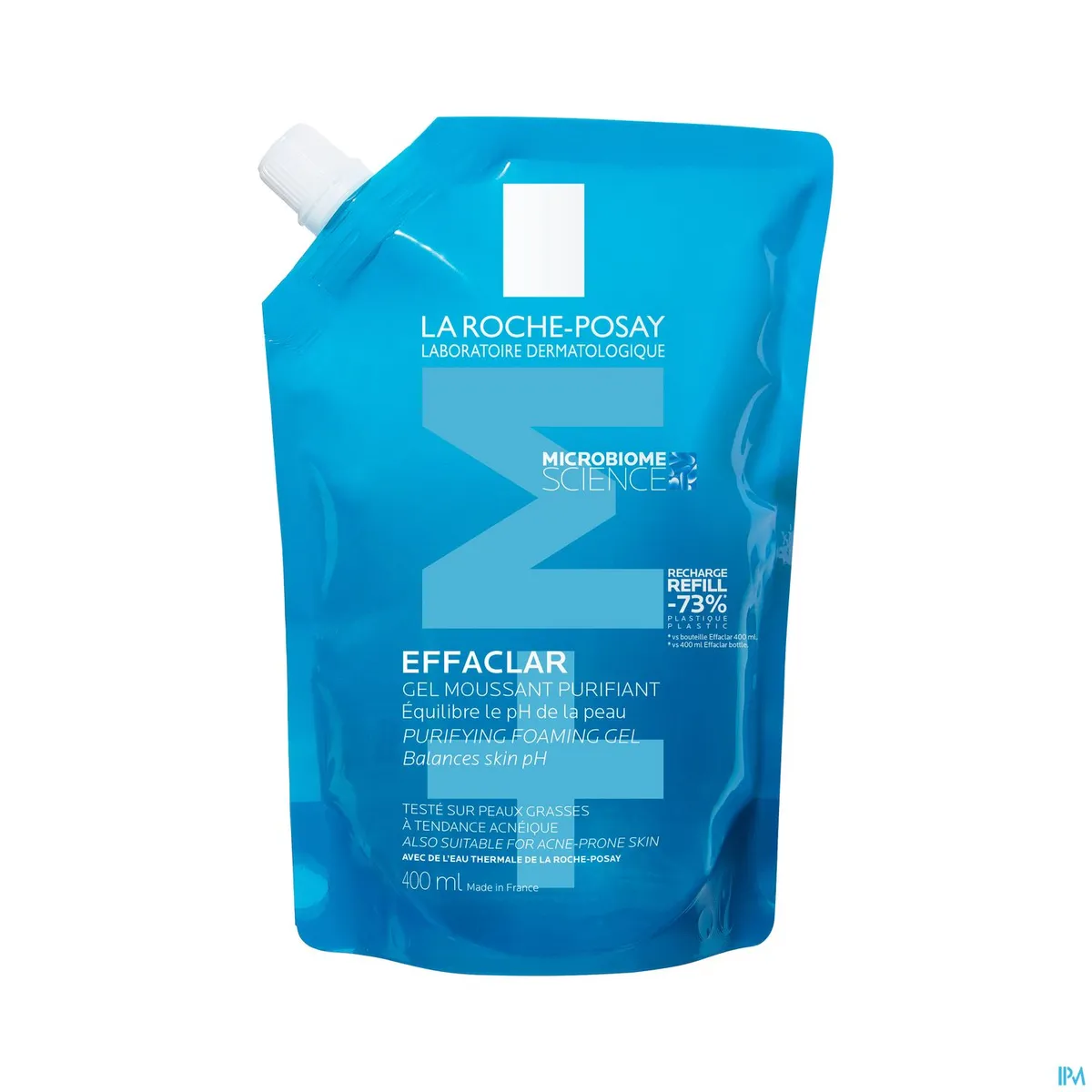 La Roche-Posay Effaclar Zuiverende Schuimende Gel Navulling 400 ml