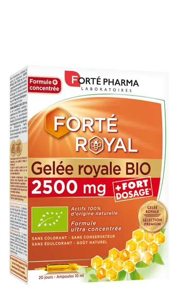 Forté Pharma Forté Royal Gelée Royale Bio 2500mg 20x10ml