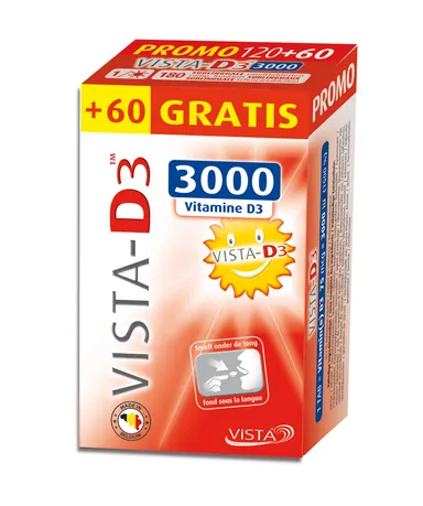 Vista D3 3000 Promo 120 Tabletten + 60 Gratis