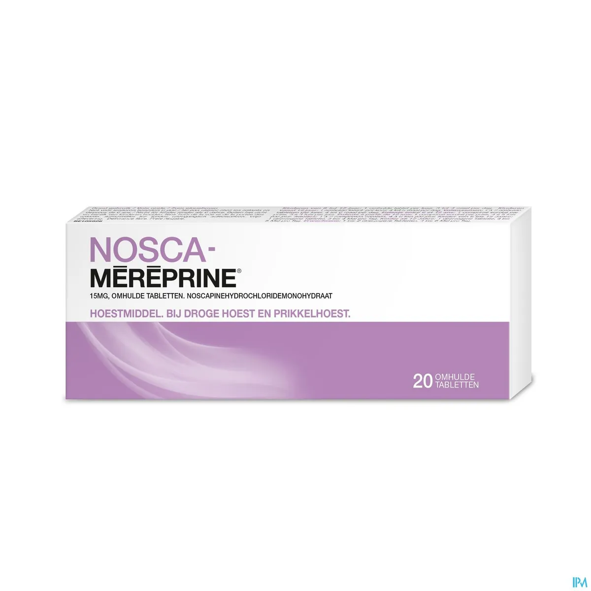 NOSCA-MEREPRINE 15MG OMHULDE TABL 20