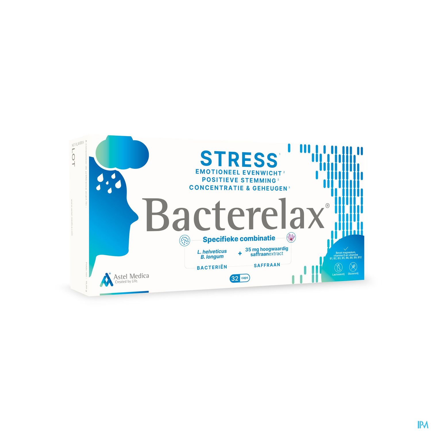 Bacterelax Stress 32 Capsules - Astel Medica