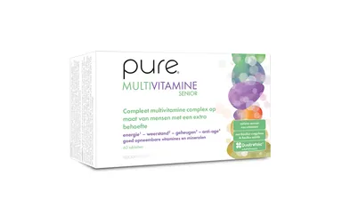 Pure Multivitamine Senior 60 Tabletten