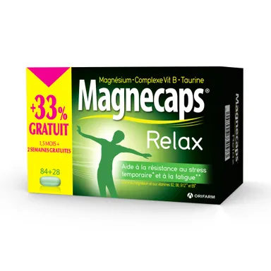Magnecaps Relax 84+28 Comprimés