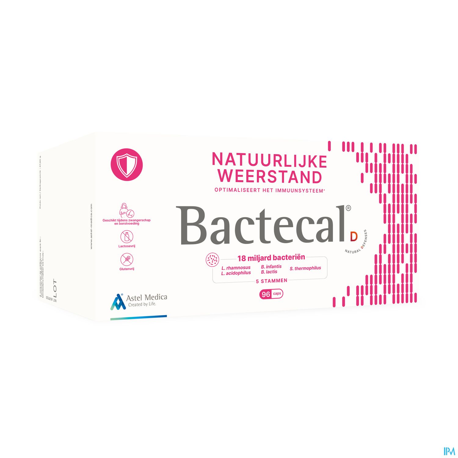 Bactecal D natuurlijke afweer 96 capsules