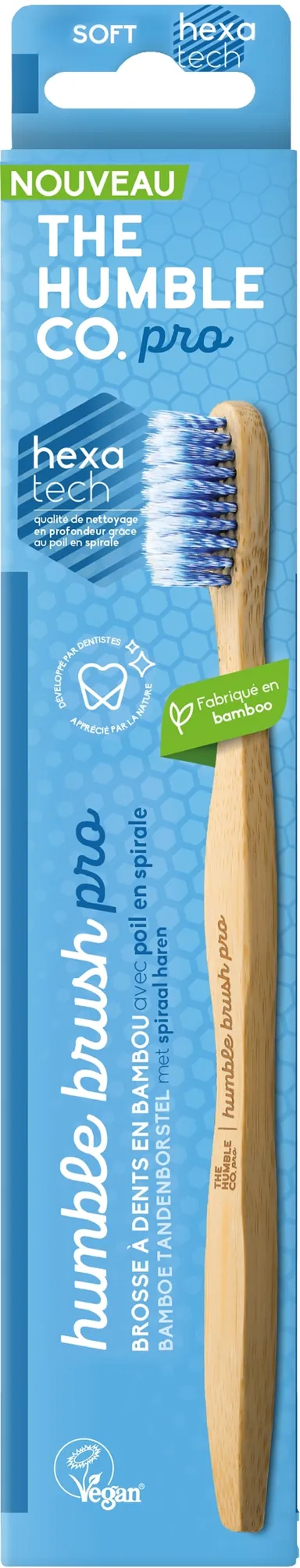 Humble Pro Bamboe Blauw Volwassene