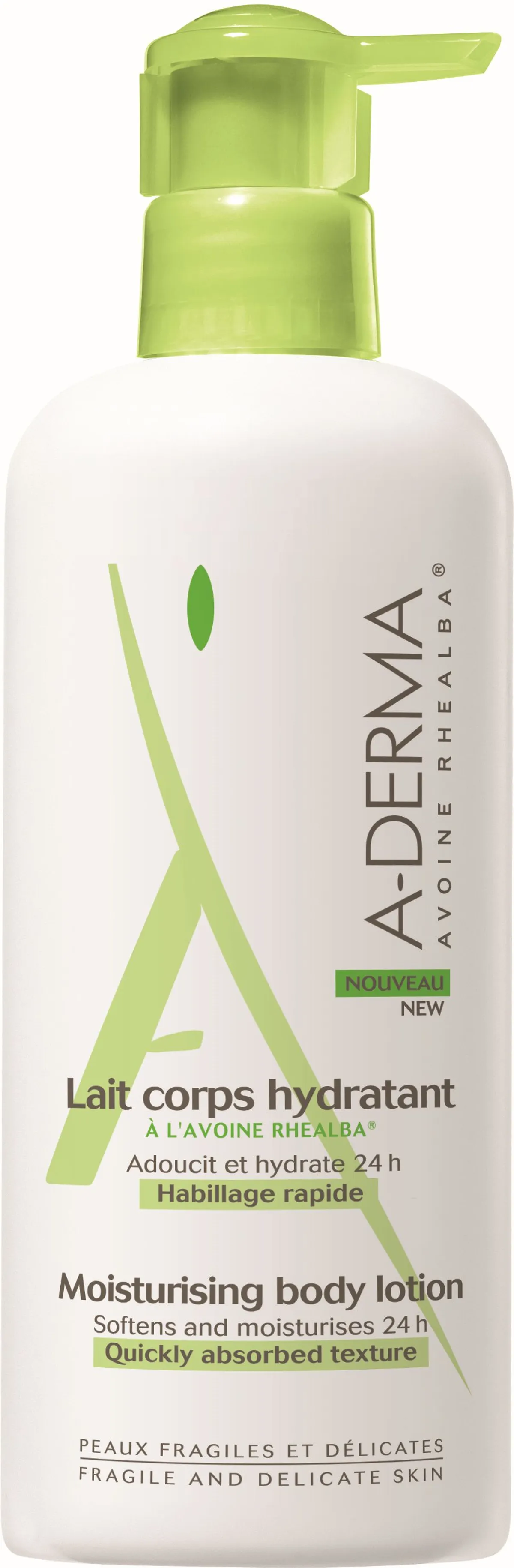 A-Derma Indispensables Lait Corps Hydratation 24H 400Ml