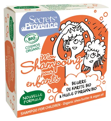 Secrets De Provence Mon Shampooing Pour Enfants Bio 85g
